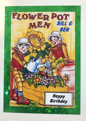Bill ben flower pot - flower, men