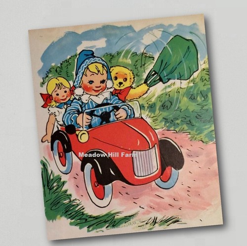 Fridge magnet andy pandy retro - andy,